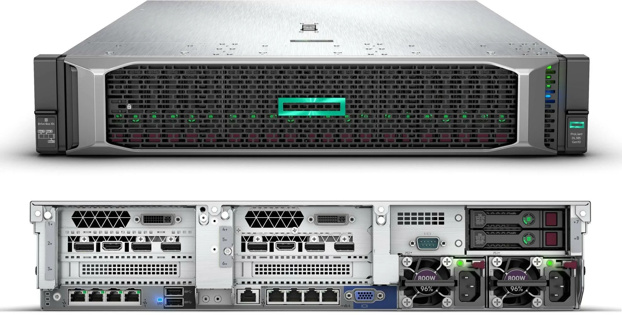 Сервер HPE/DL380 Gen11/1/Xeon Silver/4410Y (12C/24T 30Mb)/2 GHz/32 Gb/MR408i-o/4Gb/8SFF BC/4x1GbE OCP/No ODD/1 x 1000W Titanium