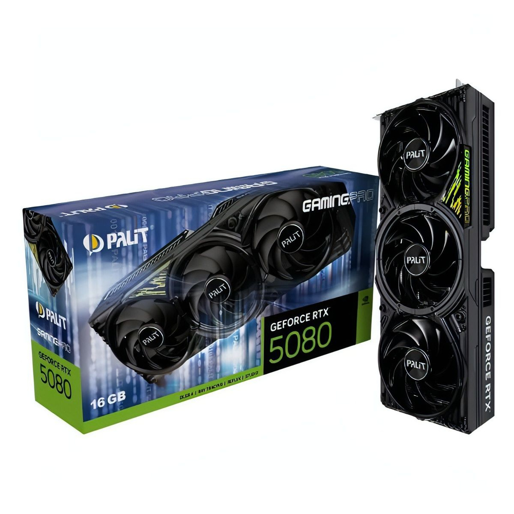 Видеокарта Palit RTX 5070 Ti GamingPro-S OC, 16 GB, GeForce RTX 5070 Ti