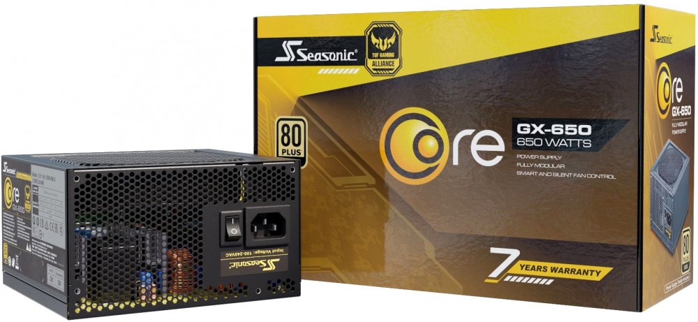 Блок питания ATX 650 W Seasonic Prime 650 Gold